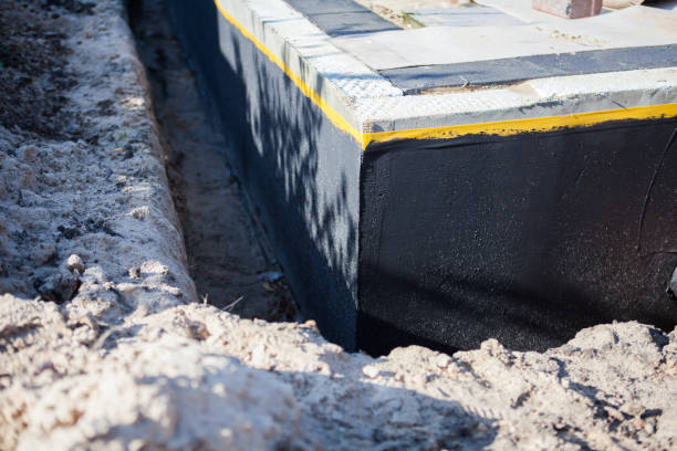 Residential Foundation Crack Repair installation at a Coram, NY home by SJ Waterproofing Pros
